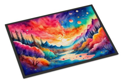 NEW Amaranths in Color Doormat Front Door Mat Indoor Outdoor Rugs for Entryway, Non Slip Washable Low Pile, 18H X 27W